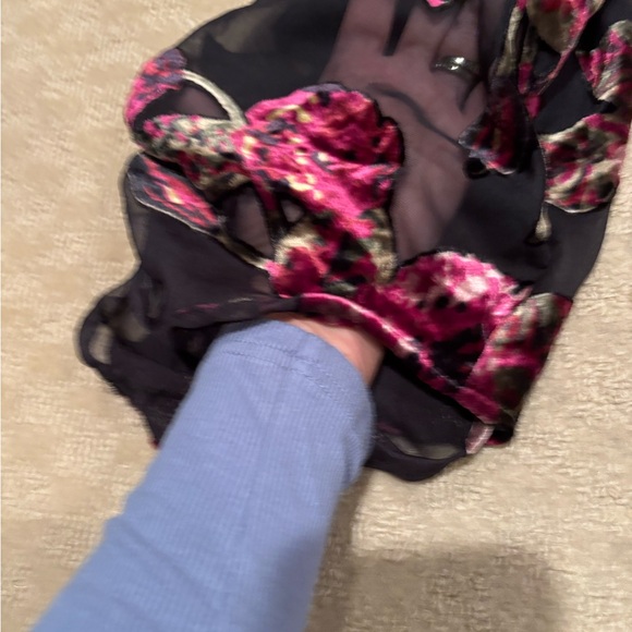 Nasty Gal Floral Long Sleeve Jumpsuit - Picture 6 of 9